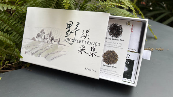 6 Organic Special Tea Sampler Gift Box