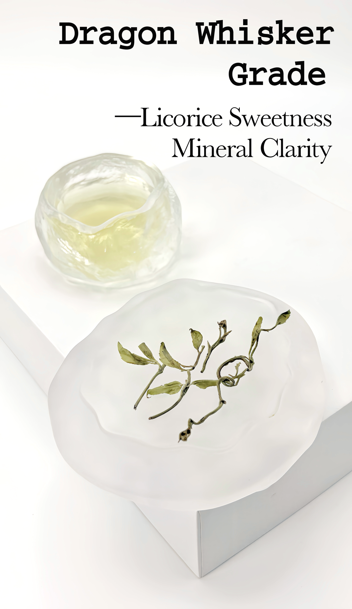 Vine Tea brewed herbal leaves