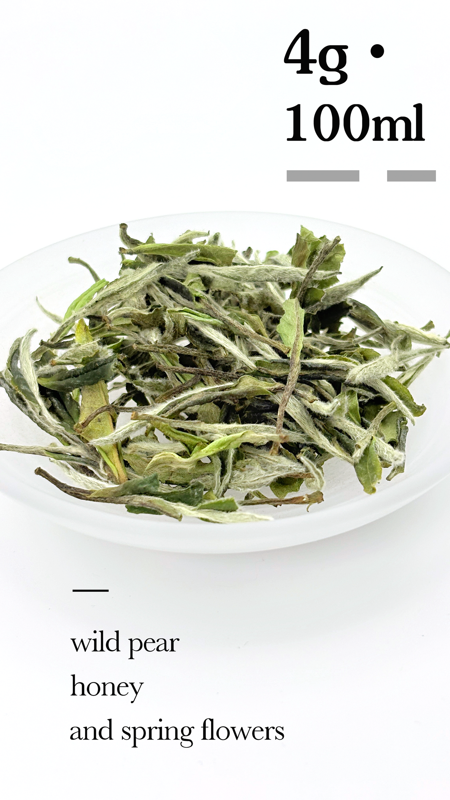 2025 Baimudan White Tea(White Peony)